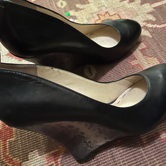 Nine West Snakeskin Pattern Wedges. Size 7  Super Sexy Shoes! - Picture 3 of 16